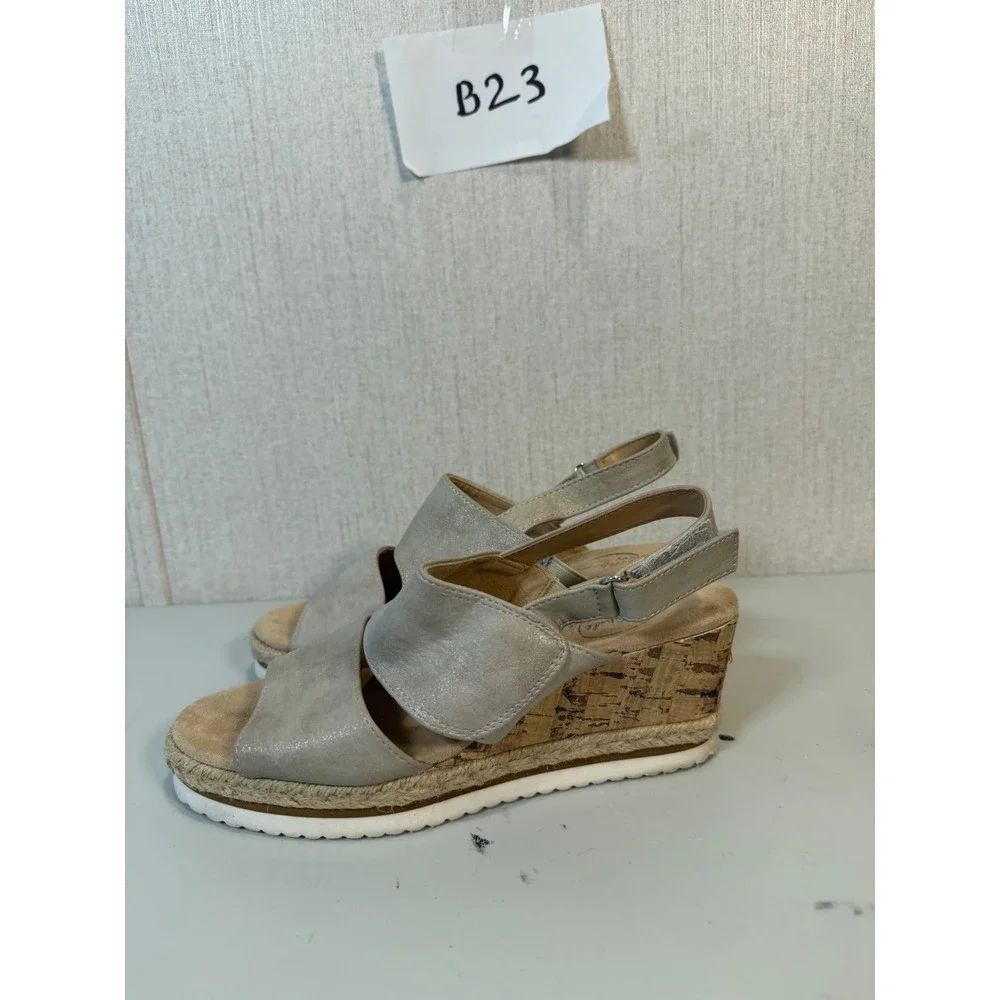 Life Stride Wedge Sandals Women's 7‎ Slingback 3